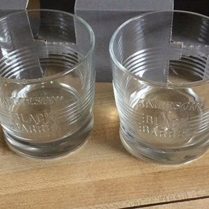 2  Jameson whiskey glasses